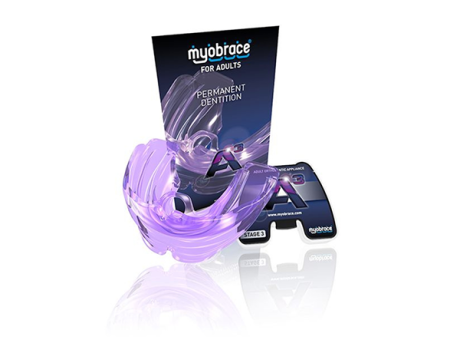 MA3Mp Myobrace для взрослых Этап 3 Ретенция. MEDIUM / Пурпурный (MRC)